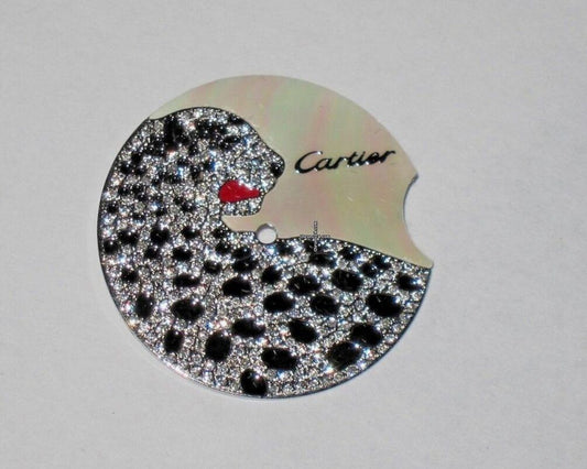 Womens Cartier Ballon Bleu Diamond Panther Dial