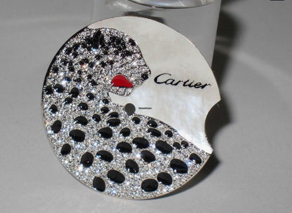 Womens Cartier Ballon Bleu Diamond Panther Dial