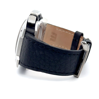 Mens Wyler Code R Chronograph Automatic Leather Watch