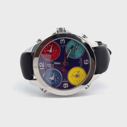 Mens Jacob & Co Five Time Zone JC Watch