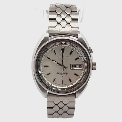Mens Seiko Bell-Matic Day-Date Alarm Watch
