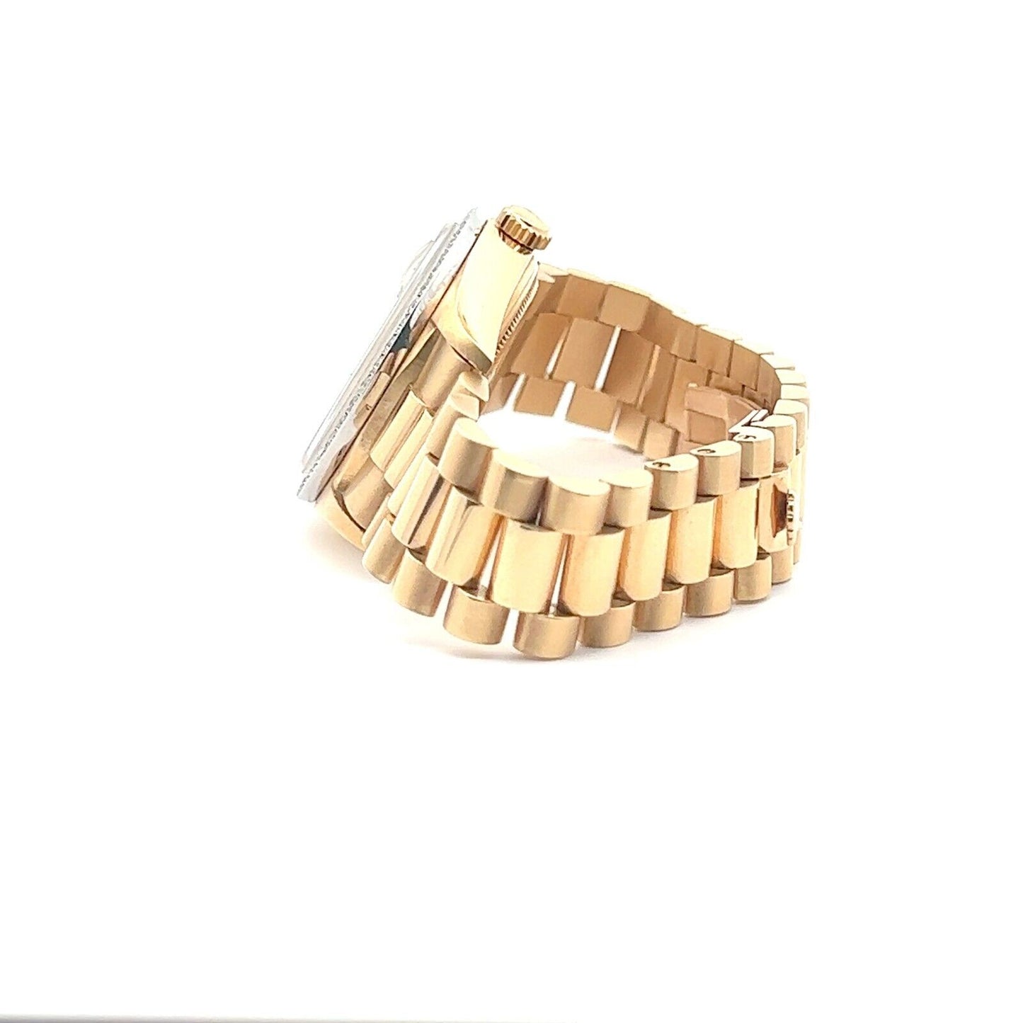 Mens Rolex Day-Date President 18k Gold Diamonds