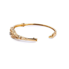 Womens Gold Diamond Bracelet
