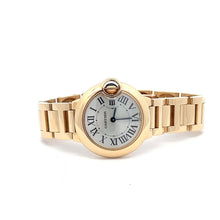 Womens Cartier Ballon Bleu 28mm 18K Gold W69001Z2