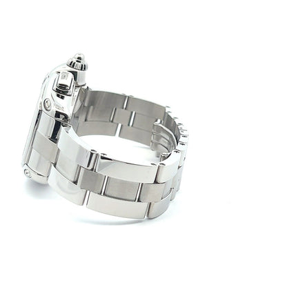 Mens Cartier Roadster XL Chrono Chronograph Stainless Steel Automatic