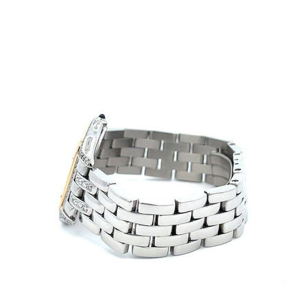 Womens Cartier Panther Panthere 18K Gold Midsize Diamonds