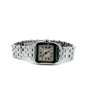 Womens Cartier Santos Demoiselle Stainless Steel