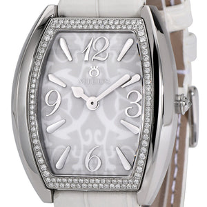 New Womens Milus Cirina Steel Diamonds