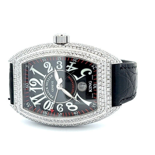 Mens Franck Muller Conquistador XL King Diamonds