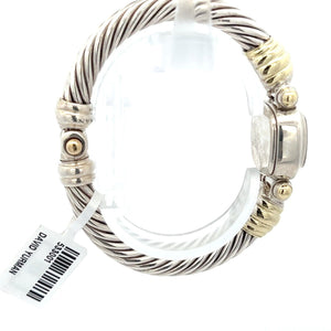 Womens David Yurman Thoroughbred Gold / Silver