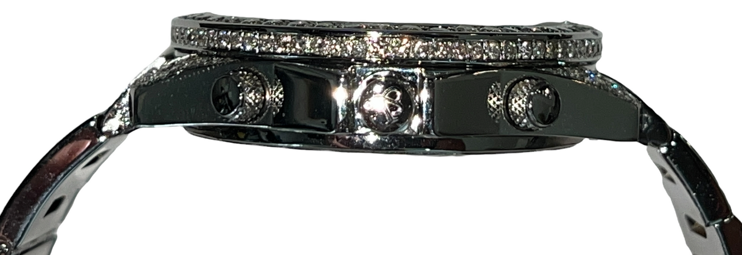 Mens Jacob & Co. 5 Five Time Zone Automatic Titanium Diamonds