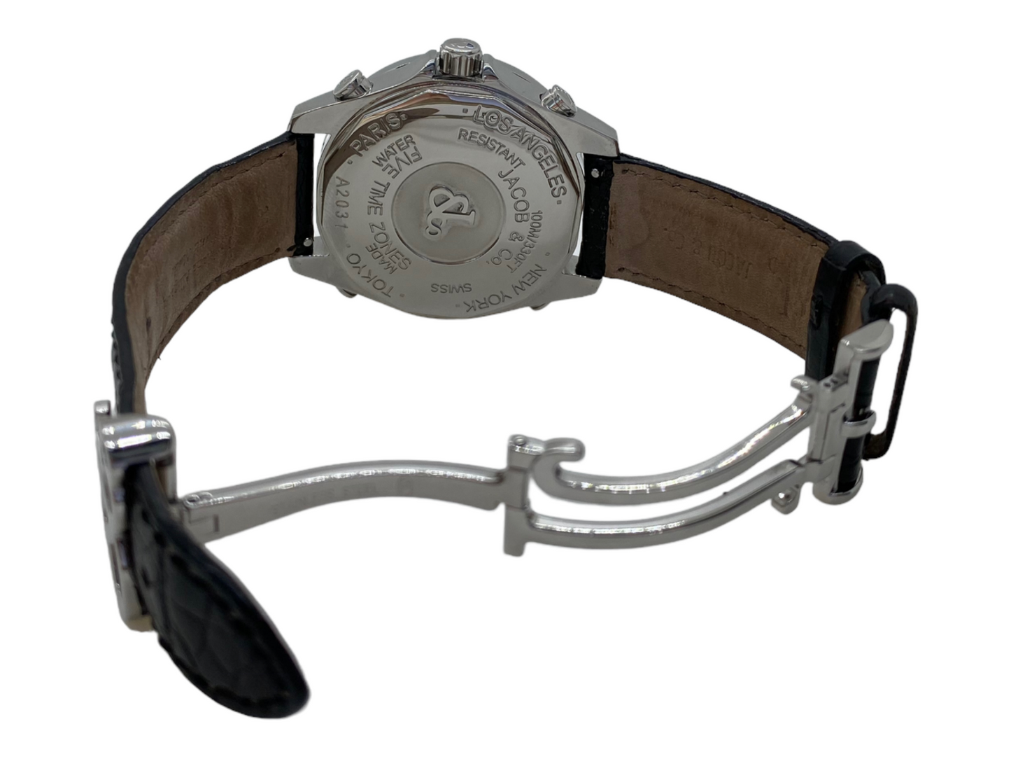Mens Jacob & Co. World 5 Five Time Zone World Is Yours Diamonds