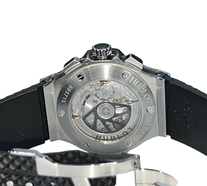 Mens Hublot Big Bang Steel Chrono Chronograph 301.SB.131.RX
