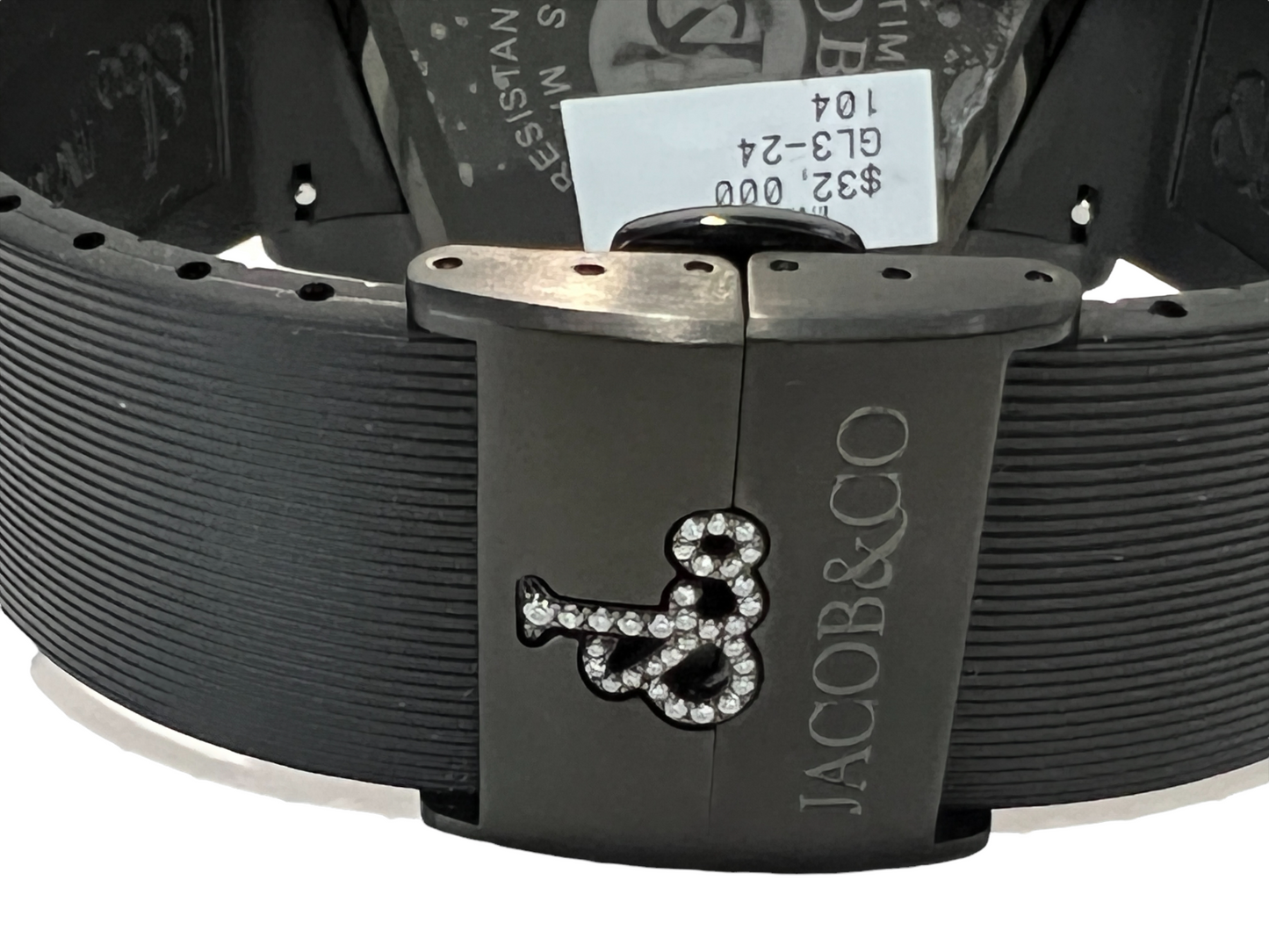 New Mens Jacob & Co. Grand Five 5 Time Zone Carbon Fiber Diamonds