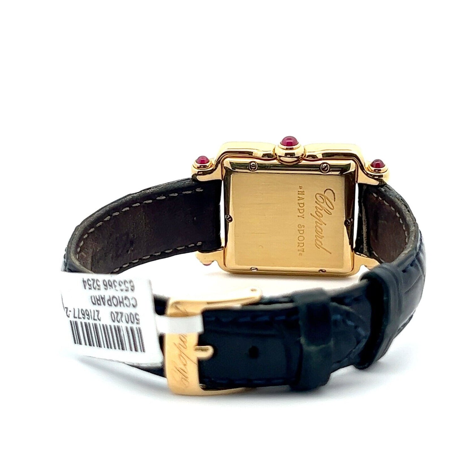 Womens Chopard Happy Sport 18k Yellow Gold Diamonds