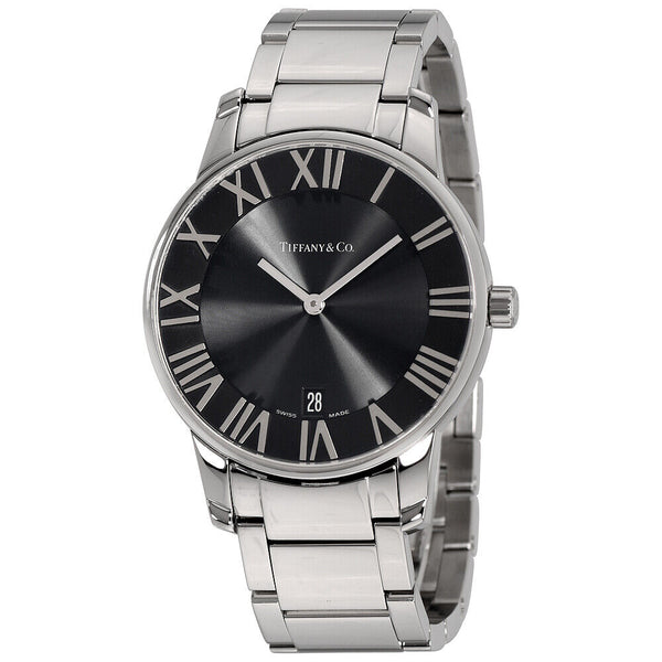 Womens Tiffany & Co Atlas Dome Steel 37mm