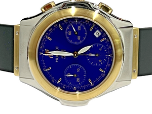 Mens Hublot MDM Elegant 18K Gold Chrono Chronograph Automatic