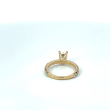 Gold Engagement Ring Diamonds 1.18 Center GIA VS1 G