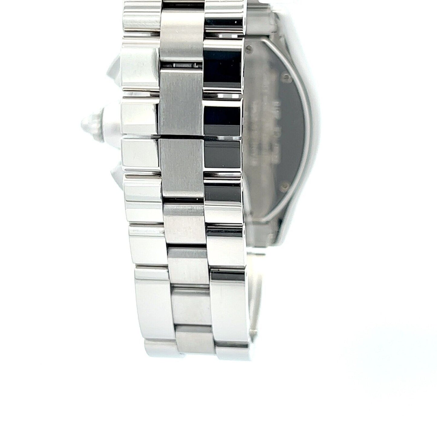 Mens Cartier Roadster XL Chrono Chronograph Stainless Steel Automatic