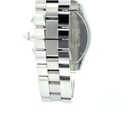 Mens Cartier Roadster XL Chrono Chronograph Stainless Steel Automatic