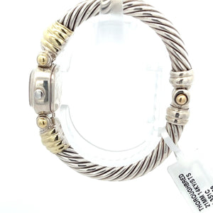 Womens David Yurman Thoroughbred Gold / Silver