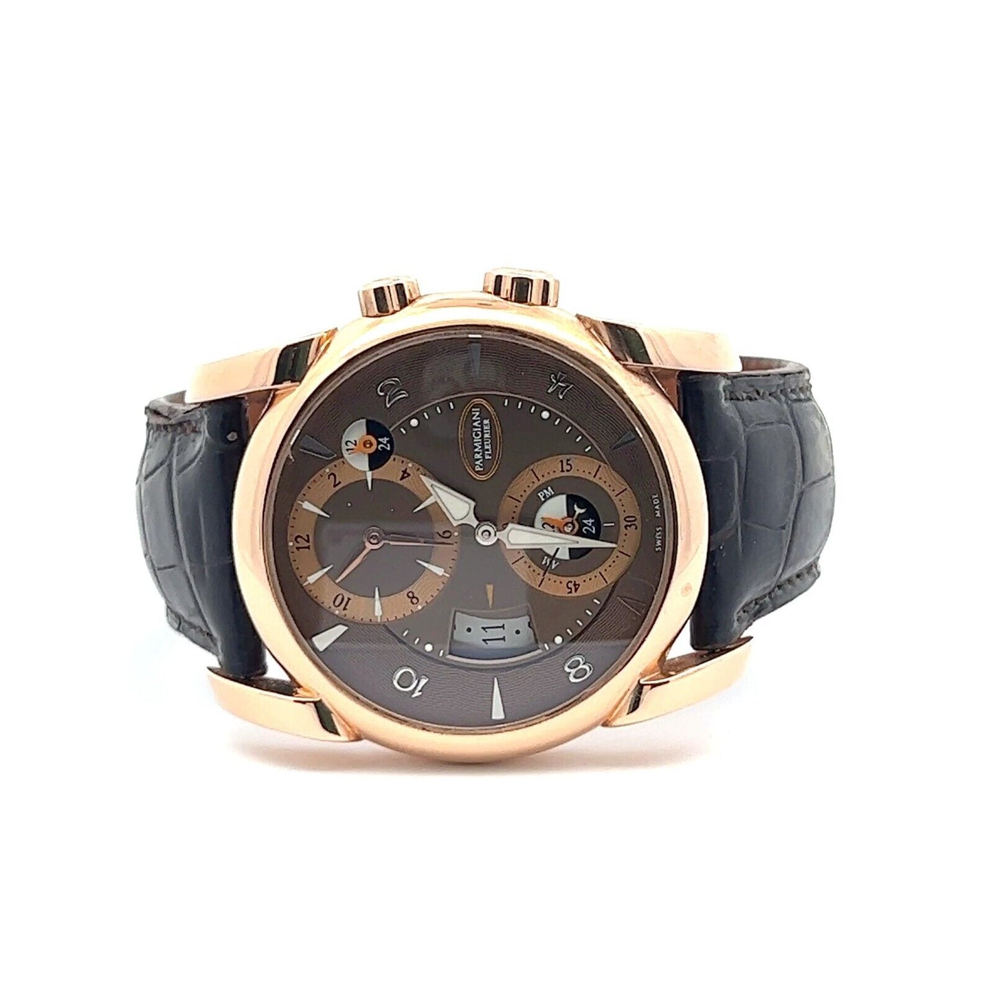 Mens Parmigiani Fleurier Tonda Kapla Tonda Hemispheres 18K Gold PFC231