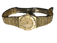 Womens Audemars Piguet Royal Oak Lady 18K Gold Diamonds