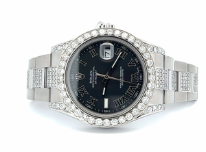 Mens Rolex Datejust II XL Oyster Perpetual Diamonds