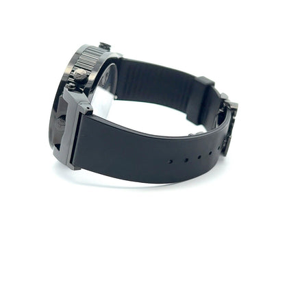 Mens Jacob & Co. Monster Five 5 Time Zone Stainless Steel Diamonds Rare