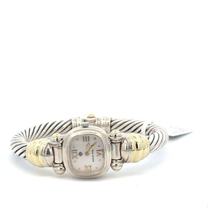 Womens David Yurman Thoroughbred Gold / Silver