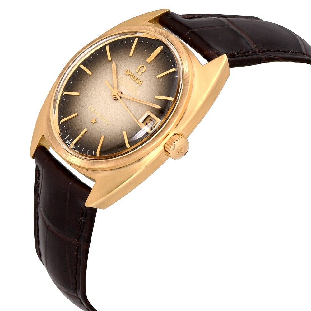 Mens Omega Constellation 18K Gold Automatic