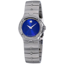 Womens Movado Museum Sports Edition Steel Diamonds