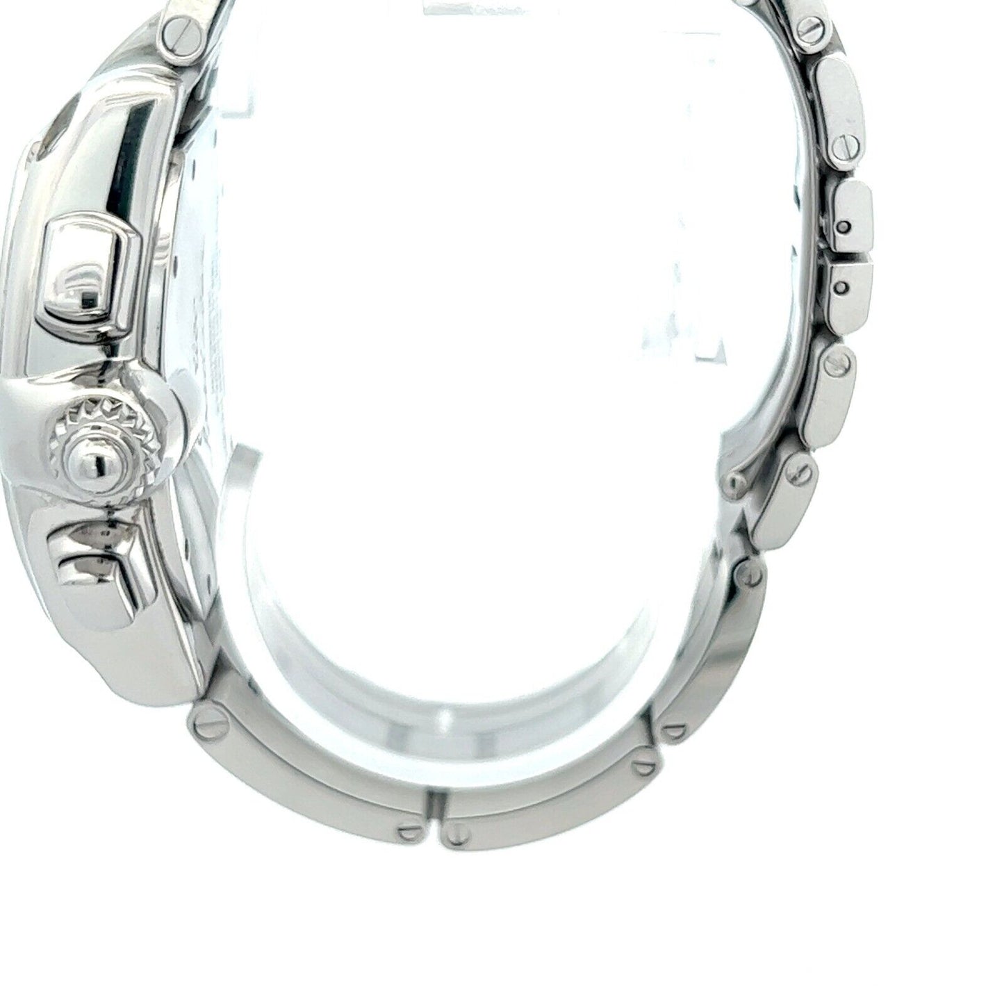 Mens Cartier Roadster XL Chrono Chronograph Stainless Steel Automatic