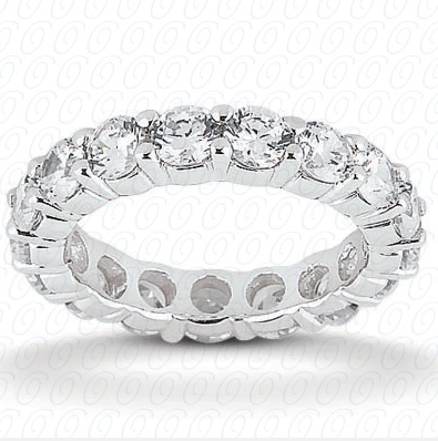 Women's 14K Diamond Eternity Wedding Band