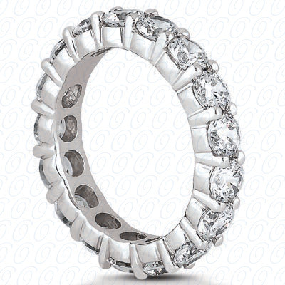 Shared Prong Round Diamond Eternity Band - EWB100