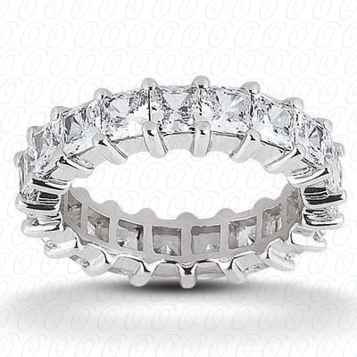 Princess Prong Set Diamond Eternity Band - EWB231