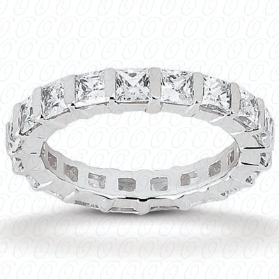 Princess Bar Set Diamond Eternity Band - EWB492